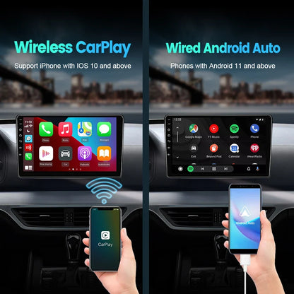Wireless Android Auto & CarPlay USB Adapter Dongle