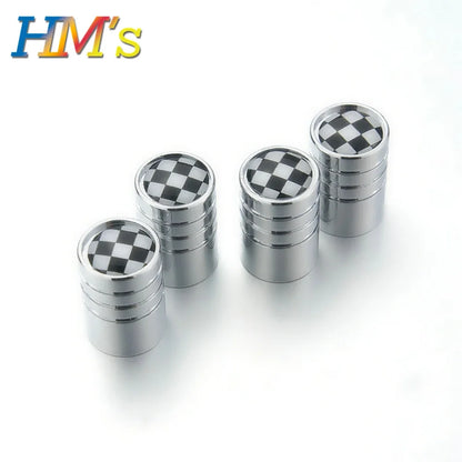 MINI Wheel Valve Caps Set of 4 | For Cooper S One JCW Countryman Clubman All Models