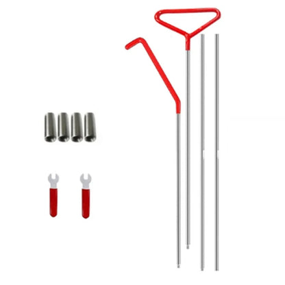 Car Door Tool Kit with Air Wedge Pump and Long Reach Grabber