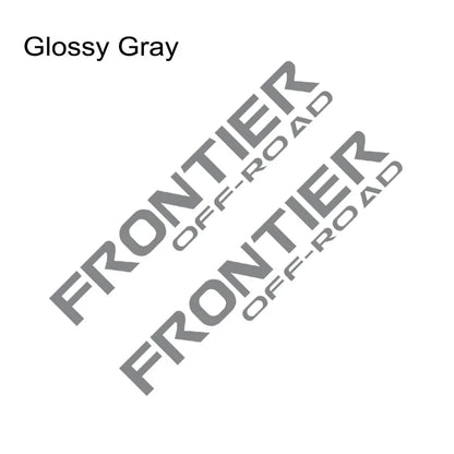 Trunk Bed Side Decal for Nissan Frontier | Custom Vinyl Truck Graphic 2-Pack