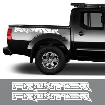 Rear Trunk Side Stripe Decal for Nissan Frontier NP300 / D40 / D22 | 2-Piece Pickup Vinyl Graphic