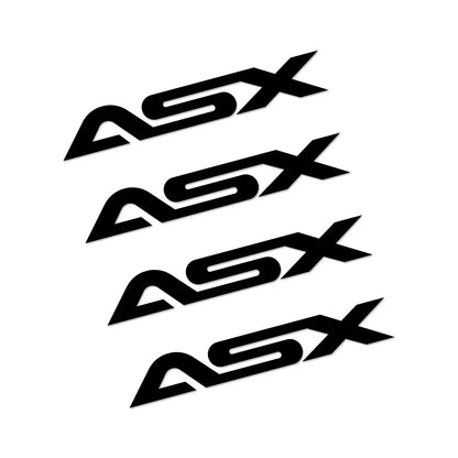 Wheel Rim Vinyl Decal for Mitsubishi Lancer / Outlander / Ralliart / ASX | DIY Rim Sticker Film