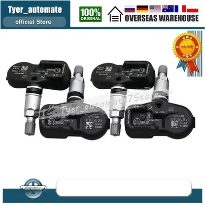 4PCS Tire Pressure Sensor Monitor TPMS 433MHz PMV-C210 | For Lexus ES RX Toyota Camry Corolla