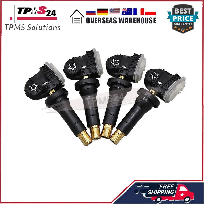 4x TPMS Tire Pressure Sensor 315MHz for Buick Cadillac Chevrolet GMC | Pre-Programmed