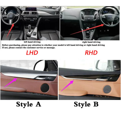 BMW X5 F15/X6 F16 2014-2018 Carbon Fiber Interior Stickers