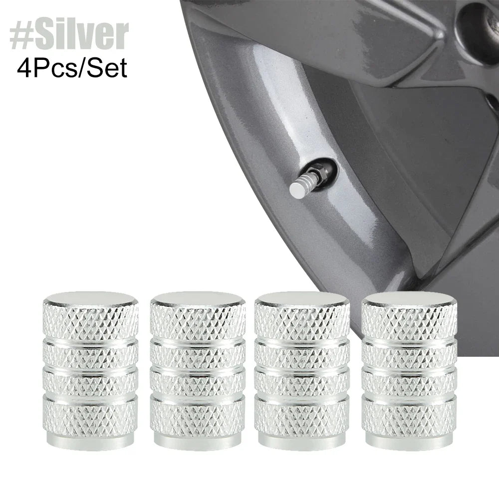 Aluminum Tire Valve Caps | Dustproof Universal Stem Covers