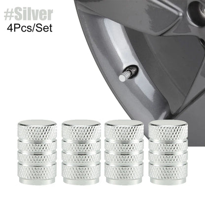 Aluminum Tire Valve Caps | Dustproof Universal Stem Covers