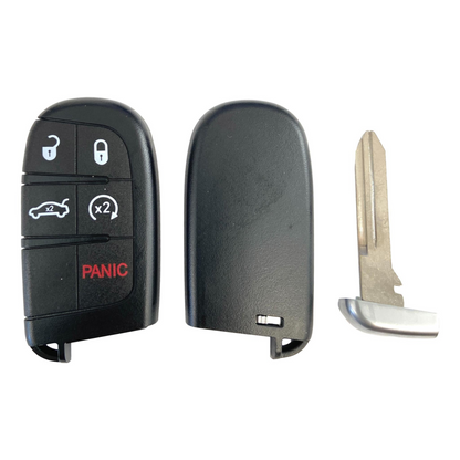 Dodge Jeep 5 Button Replacement Shell for FCC M3N-40821302 (Trunk) | Aftermarket