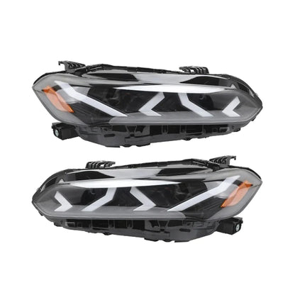 Honda Civic 11th Gen 4-Lens LED Headlight Assembly with Start-Up Animation & Dynamic Turn Signal 2022 - 2023 (Pair)