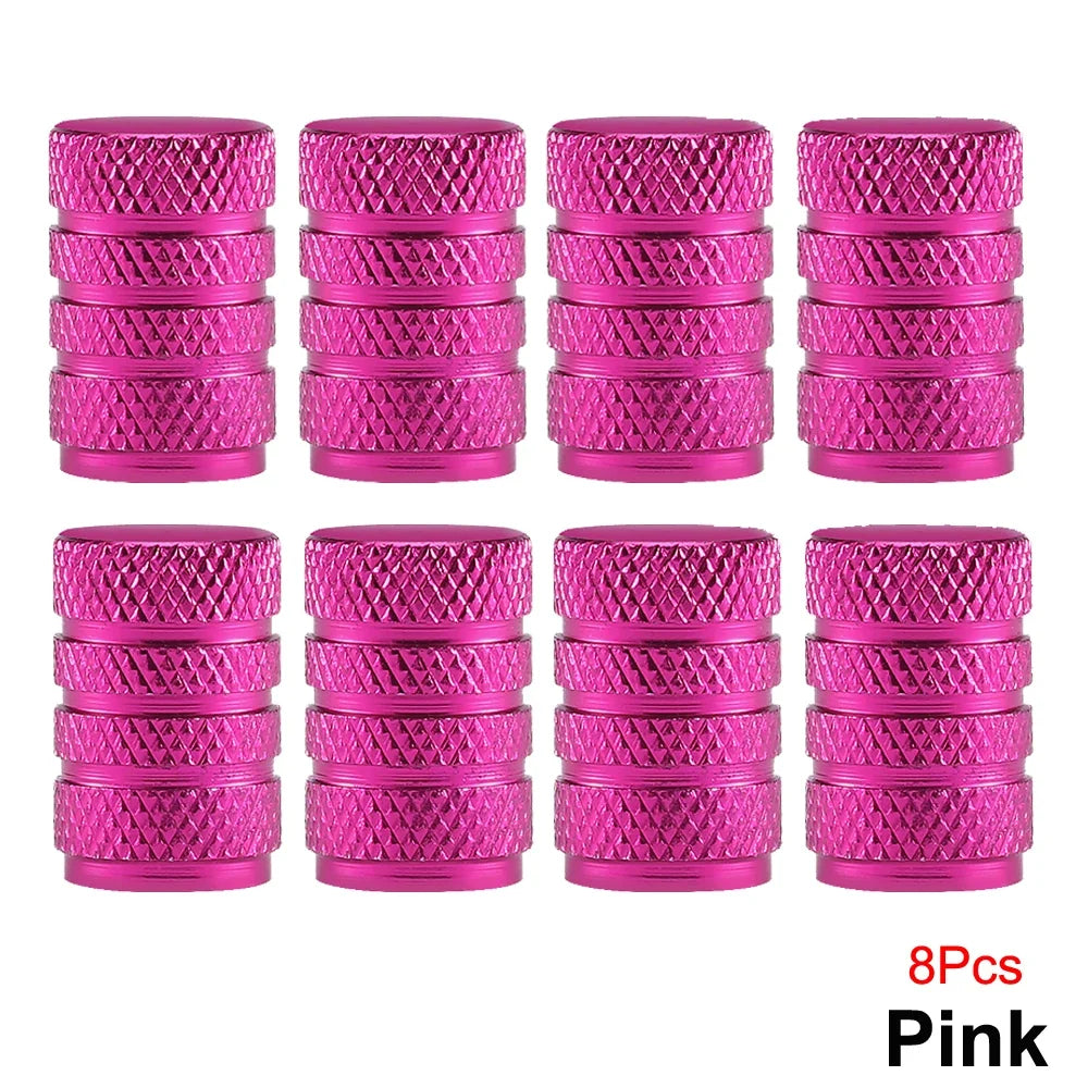 Aluminum Tire Valve Caps | Dustproof Universal Stem Covers