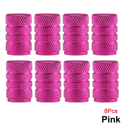 Aluminum Tire Valve Caps | Dustproof Universal Stem Covers
