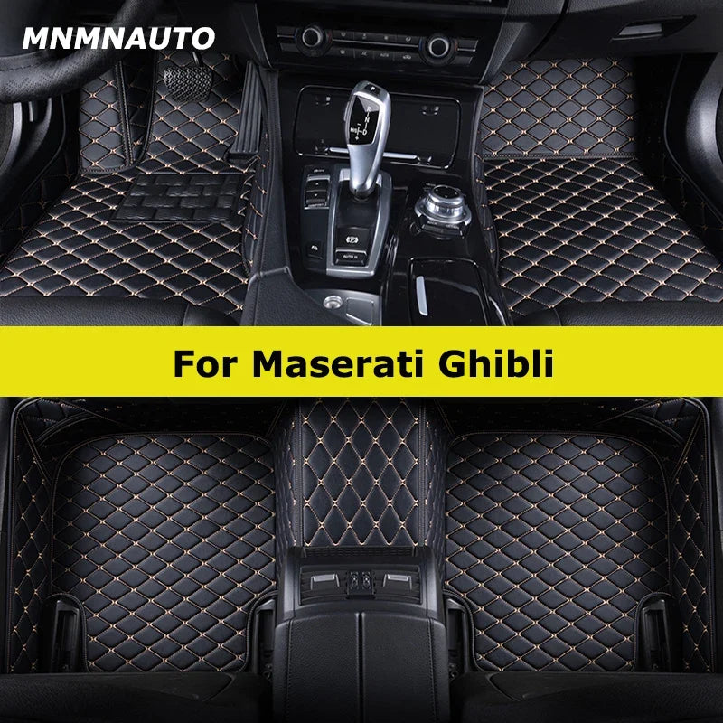 Custom Floor Mats for Maserati Ghibli 2013-2023