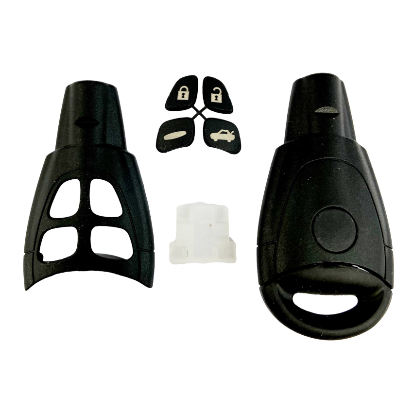 Saab 9-3 Replacement Key Shell + 4-Track Blade 2003-2012 For LTQSAAM433TX | Aftermarket