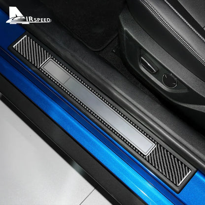 Real Soft Carbon Fiber Interior Trim for Ford Mustang GT (2015-2025) | LHD & RHD
