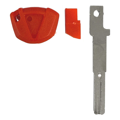 Kawasaki Motorcycle KM20 Ignition Plastic Head Key Shell (High Security) | Aftermarket