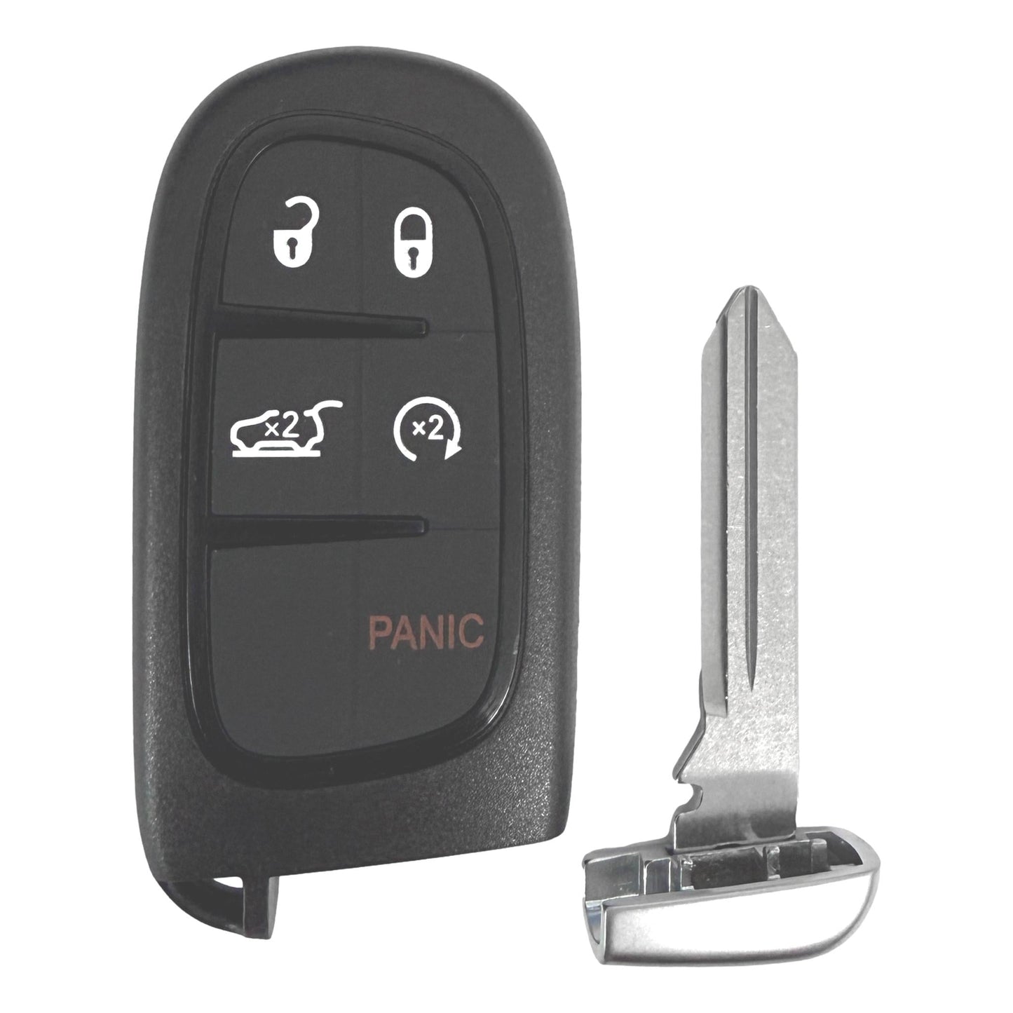 Jeep Cherokee 5 Button Smart Key Replacement Shell For GQ4-54T | Aftermarket