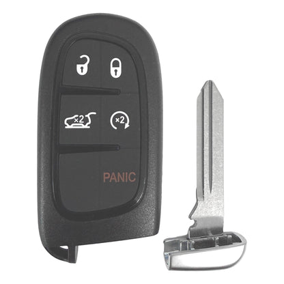 Jeep Cherokee 5 Button Smart Key Replacement Shell For GQ4-54T | Aftermarket