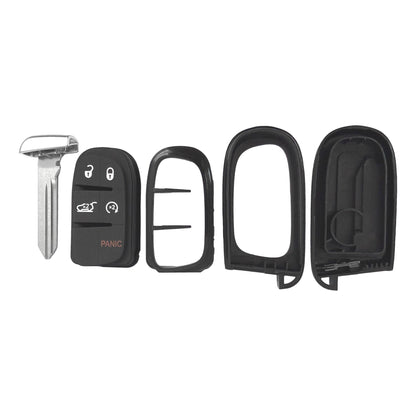 Jeep Cherokee 5 Button Smart Key Replacement Shell For GQ4-54T | Aftermarket