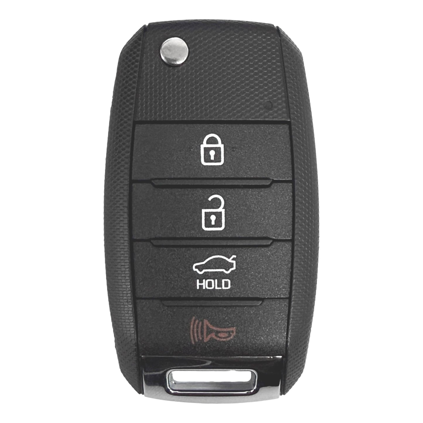 Kia Optima 4 Button Flip Key Replacement Shell For SY5JFRGE04 | Aftermarket