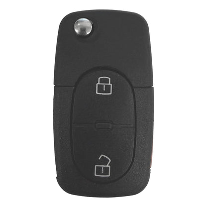 Audi A4 A6 S4 3 Button Flip Key Replacement Shell For MZ241081964 / MYT8Z0837231 | Aftermarket