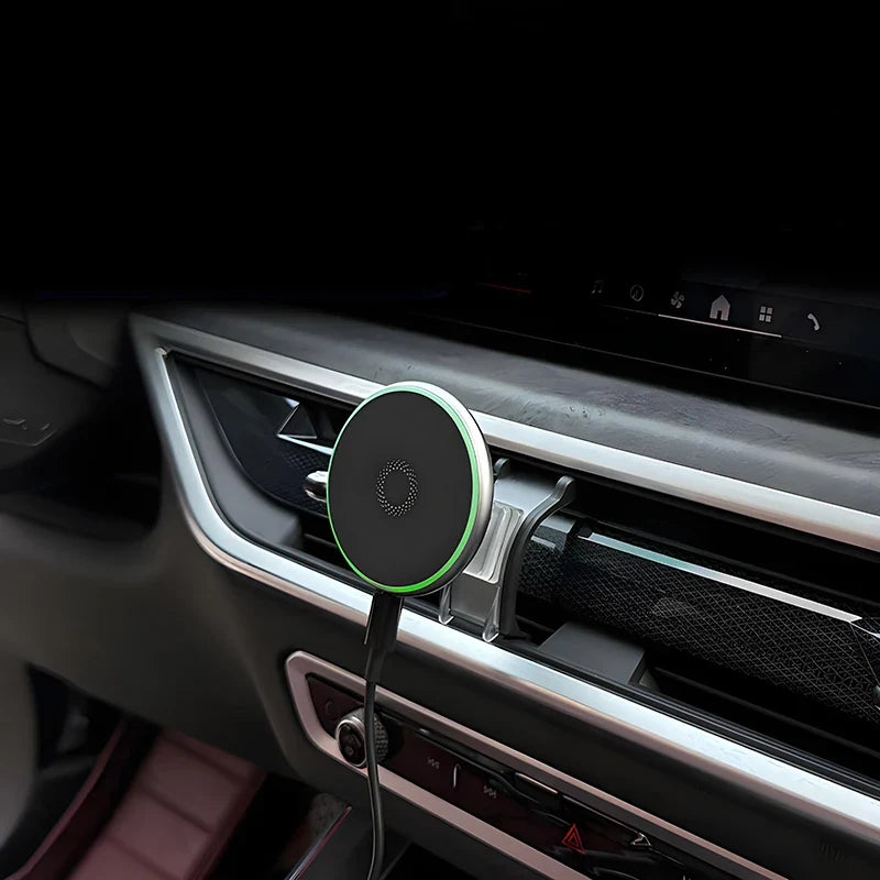 For BMW X5 X6 G05 G06 2019-2025 Car Wireless Charger Magnetic Holder