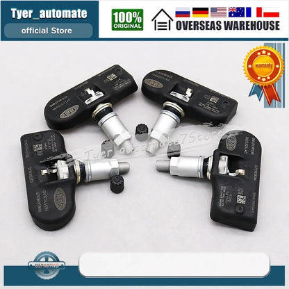 4PCS 433MHz TPMS Tire Pressure Monitoring System Sensor | For Chrysler Dodge Vehicles