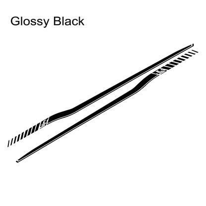 Dodge Challenger Full-Length Waistline Accent Stripe Decal Kit (2 Pcs) – Body Side Vinyl Graphic | 2008–2023 RS | 8 Finishes