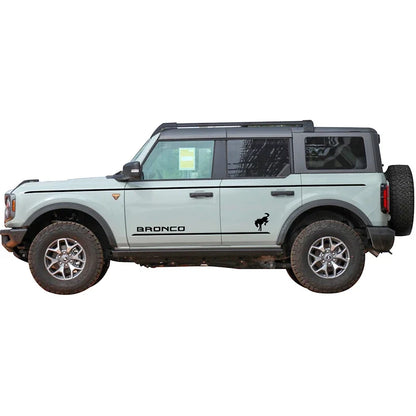 Fashion Sport Custom Appearance Modified Vinyl Decal Kit for Ford Bronco | KK Wrap