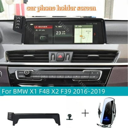 Phone Holder for BMW X1 F48 X2 F39 2016-2019 with Wireless Charging