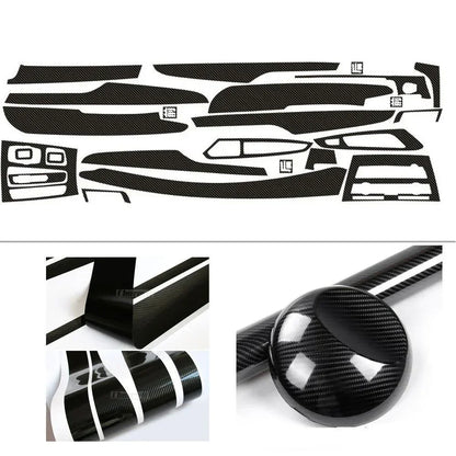 BMW X5 F15/X6 F16 2014-2018 Carbon Fiber Interior Stickers