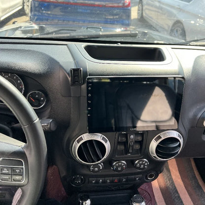 Phone Holder Base For Jeep Wrangler JK 2011-2018 Wireless Charging 360° Rotation