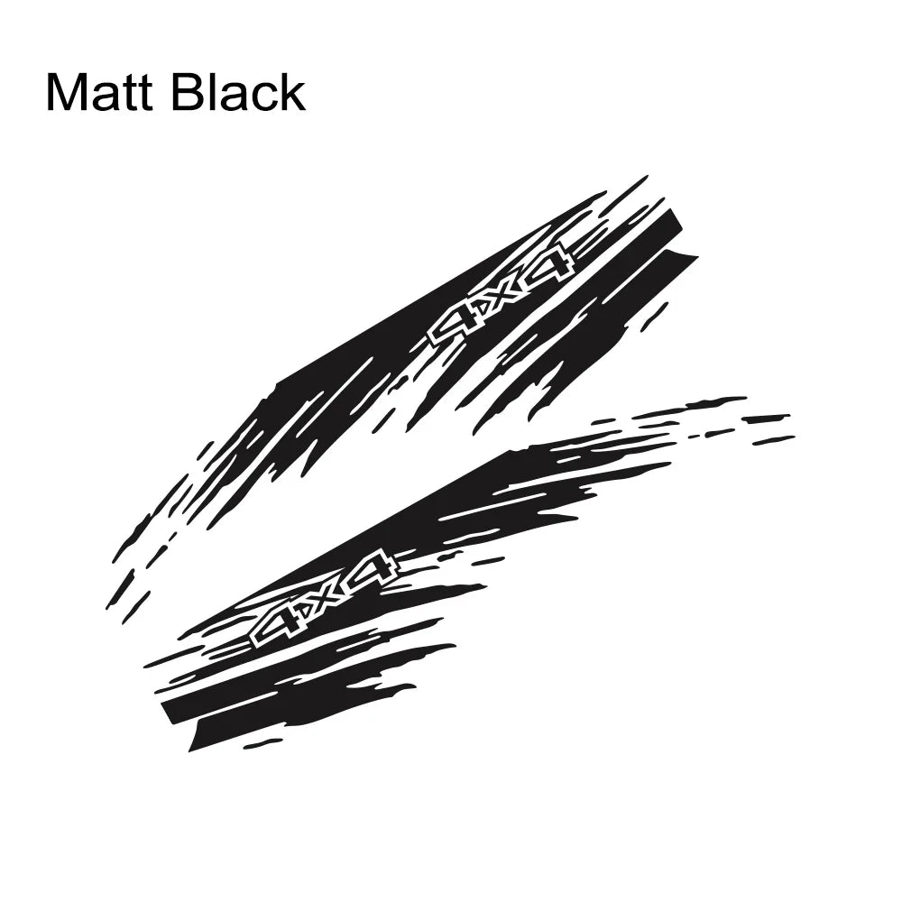 Mudslinger Style Bed Side Decal | Universal Pickup Sticker for F-150, Hilux, RAM, D-Max & More