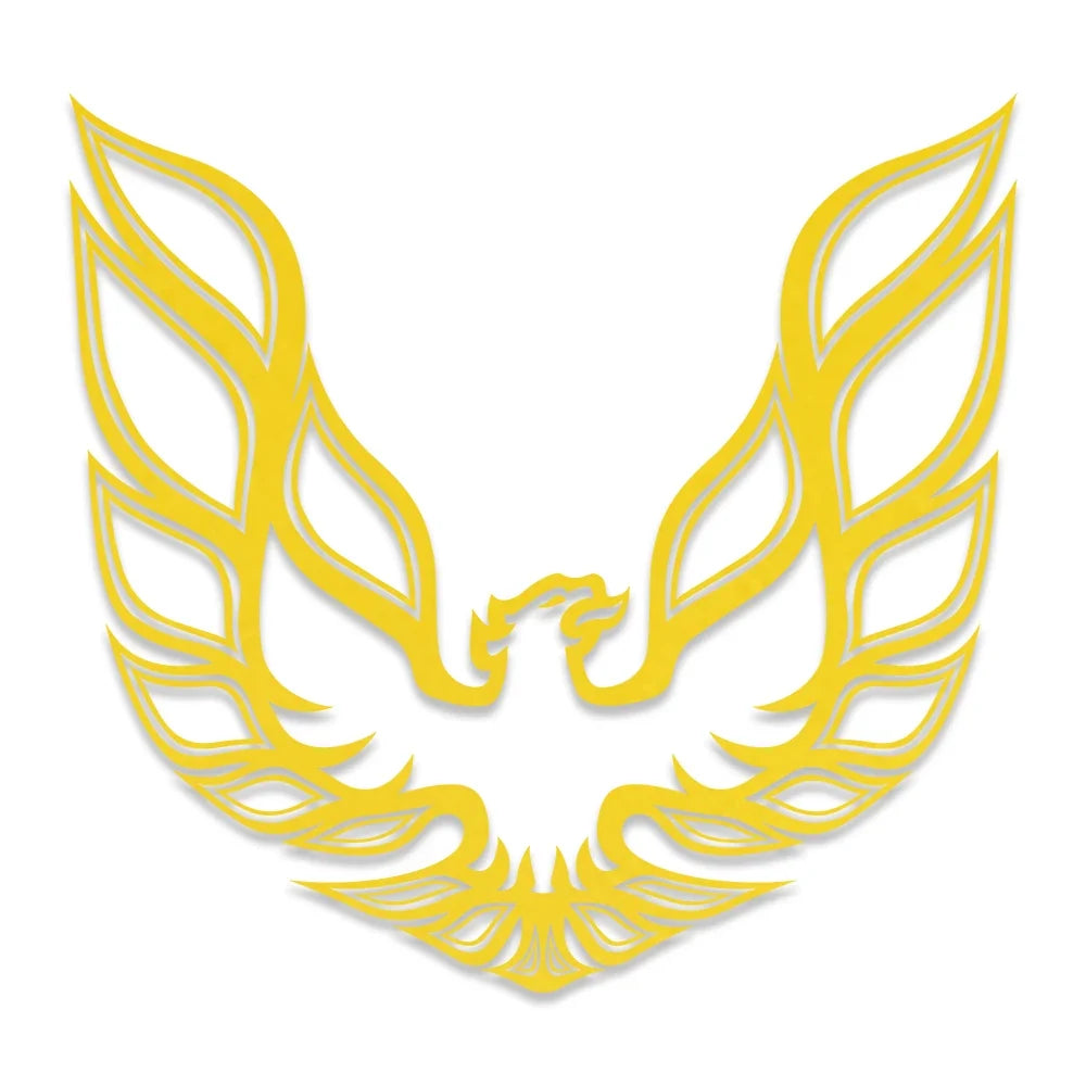 Engine Cover & Door Emblem Decal for Pontiac Firebird / Trans AM | Color Change Vinyl Sticker
