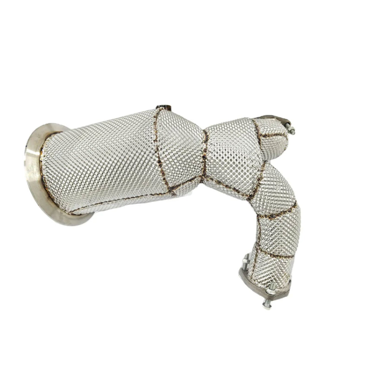 Free Flow Stainless Exhaust Downpipe for Audi S4 S5 B9 3.0T