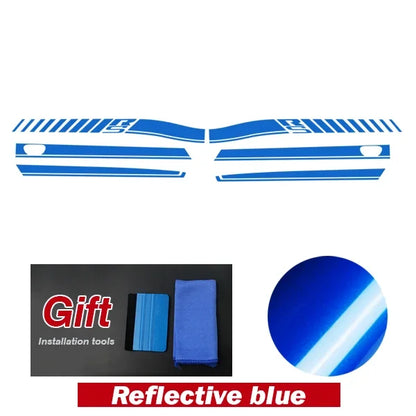 Dodge Challenger Body Side Accent Stripe Decal Kit – Door & Waist Line Graphic | 2008–2023 RS | 8 Premium Finishes