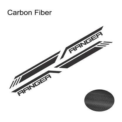 Side Stripe Decal for Ford Ranger Raptor T6 / XLT / T7 / T8 | Pickup Bed Vinyl Graphic