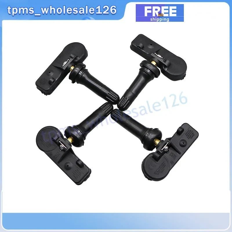 GANGLE 56029398AB TPMS Tire Pressure Monitor Sensor 4PCS | For 2010-2016 Jeep Grand Cherokee Alfa Romeo Chrysler