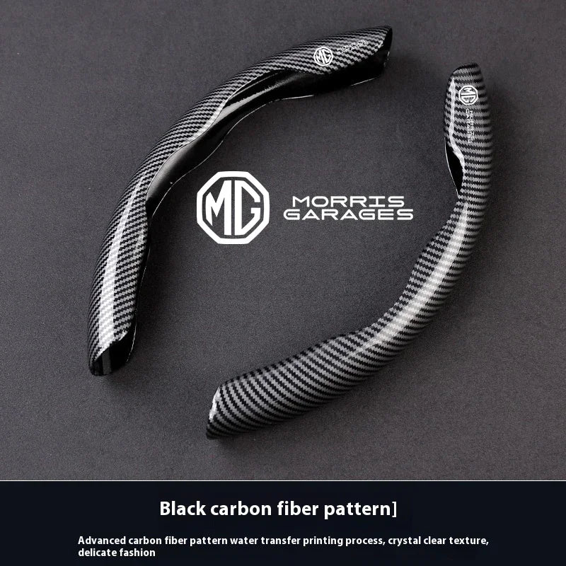 MG ZS MG5 MG6 MG7 Hector Pilot Carbon Fiber Texture Steering Wheel Cover