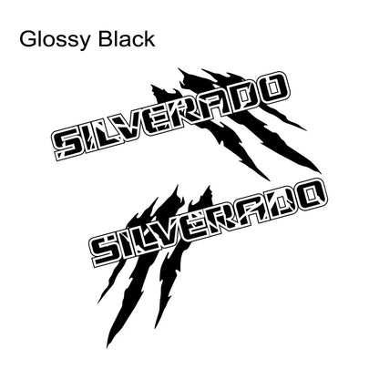 Claw Style Bed Side Decal for Chevrolet Silverado 1500 / 2500 / Z71 / S10 | Pickup Vinyl Graphic