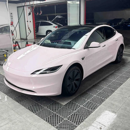 Precut Color Change PPF for Tesla Model 3 Highland (2024–2025) | Black & Glacier Blue PET Film