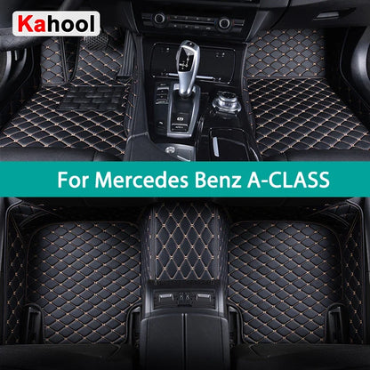 Custom Floor Mats for Mercedes Benz A-Class W169 W176 W177 2004-2023 A140-A250