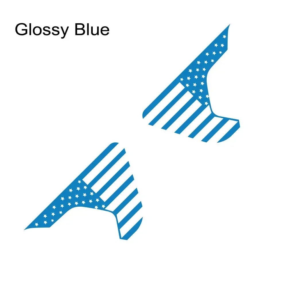 USA Flag Fender Vent Decal for Jeep Gladiator JT | Vinyl Truck Graphic Sticker