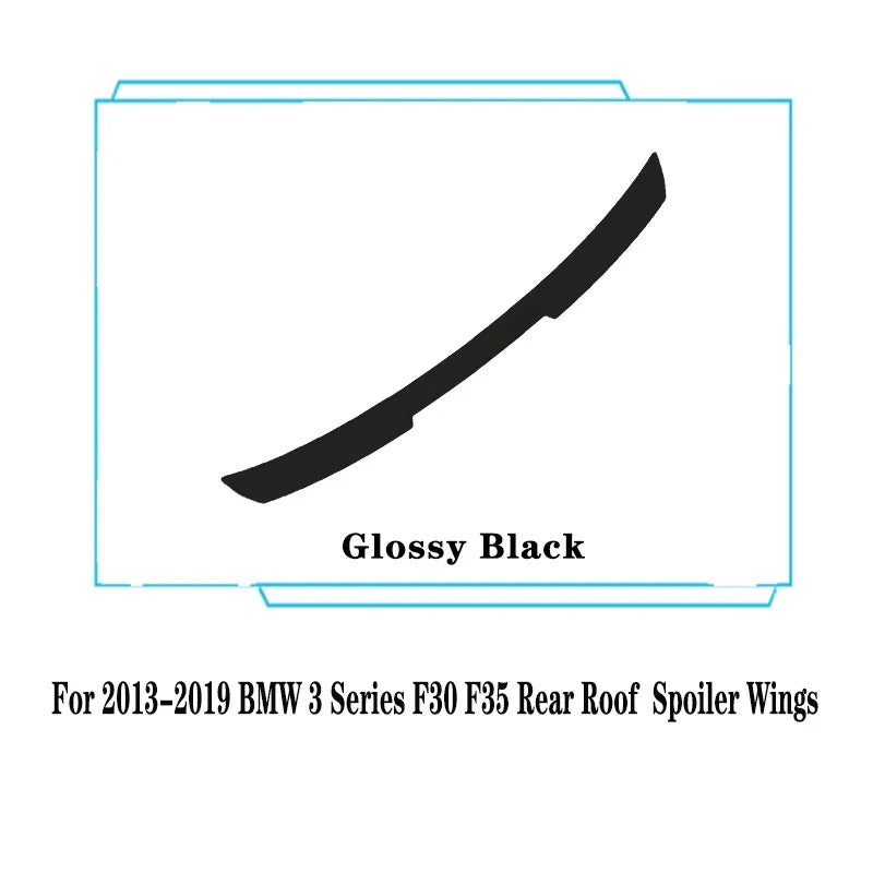 Rear Roof Spoiler for BMW 3 Series F30 F35 F80 2013-2019