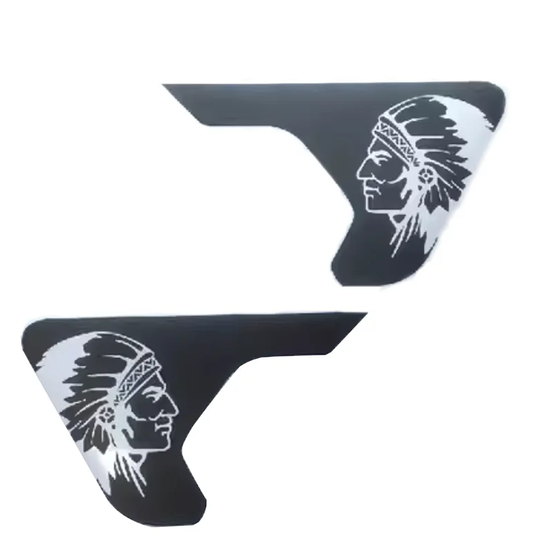 Eagle, Mountain Topo & Honeycomb Fender Vent Decal for Jeep Wrangler JL / Gladiator JT (2018–2023) | Vinyl Graphics