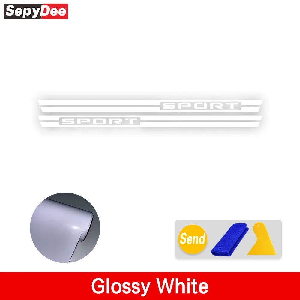 Racing Sport Door Side Skirt Decal for Ford Bronco Sport (2021+) | KK Vinyl Body Sticker