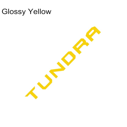 Tailgate Insert & Indent Letter Decal for Toyota Tundra (2014–2019) | Vinyl Pickup Sticker