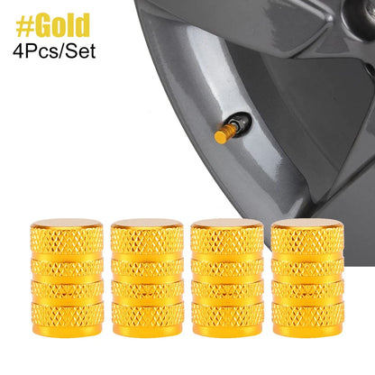Aluminum Tire Valve Caps | Dustproof Universal Stem Covers