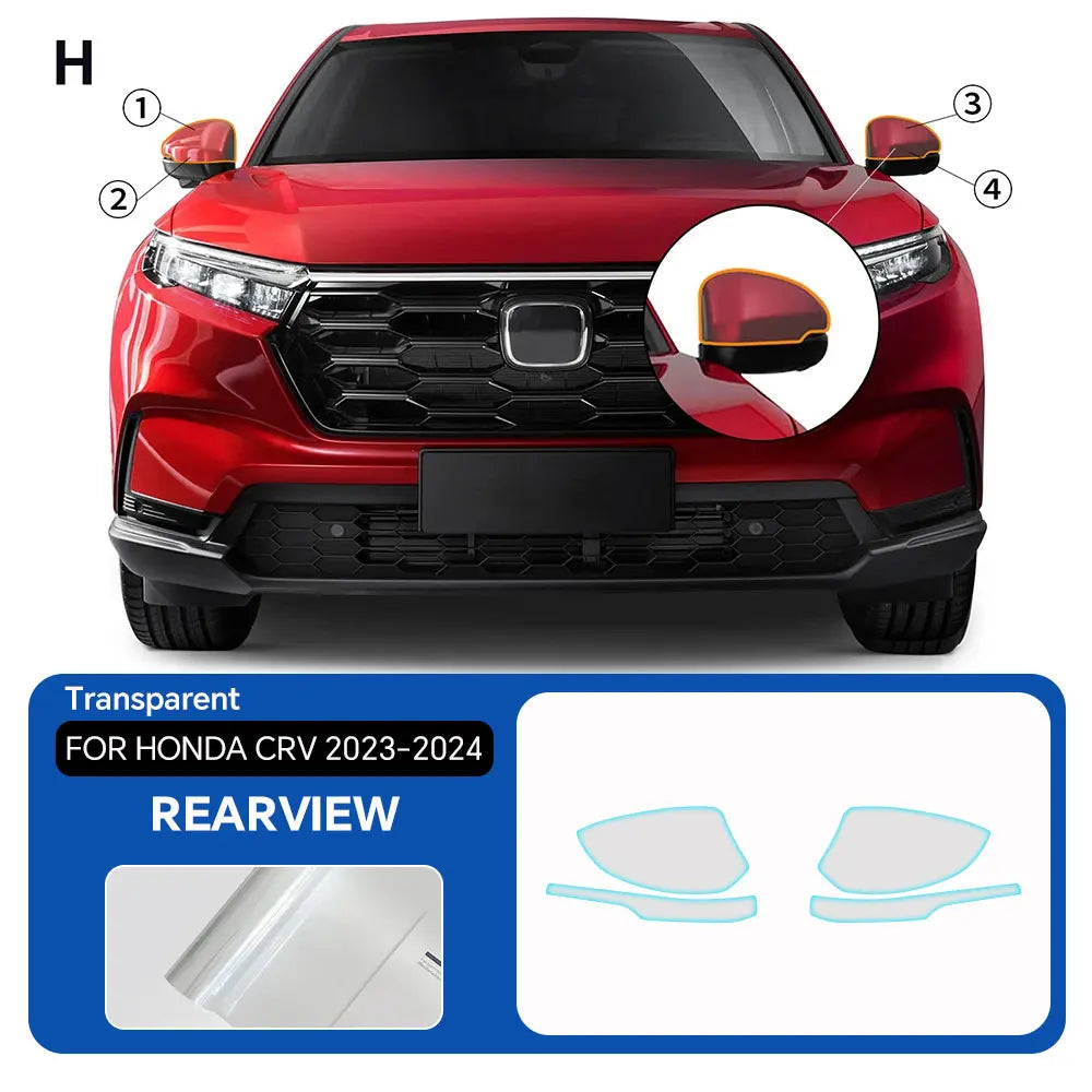 Precut PPF Clear Bra for Honda CR-V (2023–2025) | TPU Paint Protection Film — Headlights, Mirrors & Doors