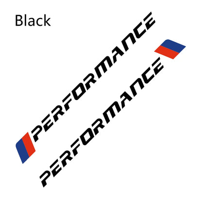Performance Stripe Decal | Door & Front Visor Vinyl Graphic for Cars & Trucks