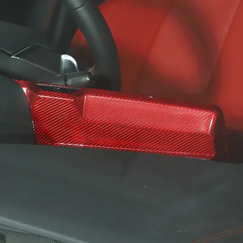 Real Carbon Fiber Navigation Screen Surround Trim for Corvette C8 Coupe / Z06 / Z51 (2020–2025)